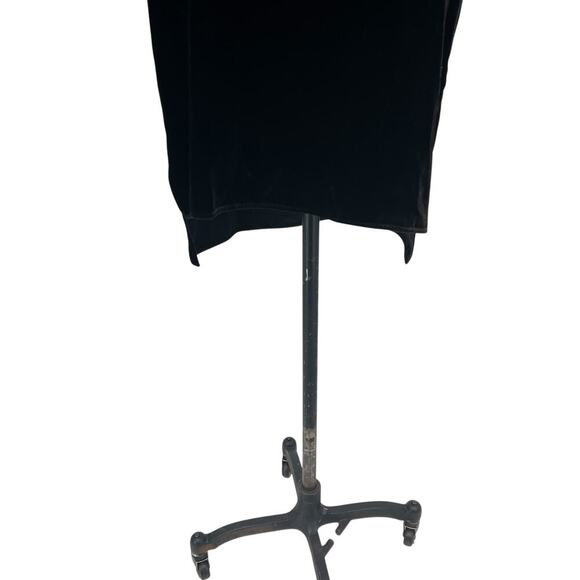 Eileen Fisher Bateau Neck Short Sleeve Velvet High Low Shift Dress Size Small - Picture 5 of 13